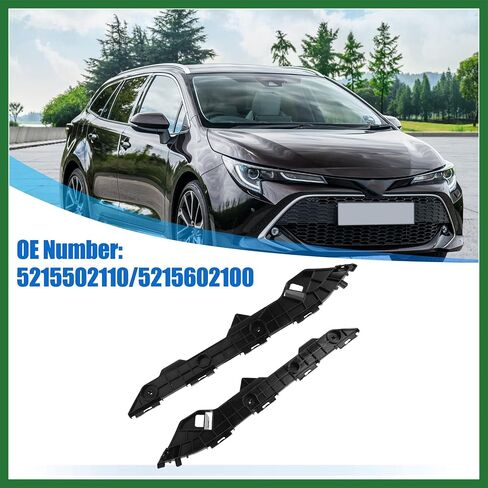 Motoforti 1 زوج الجانب الأيسر الأيمن المصد الخلفي تصاعد دعم قوس رقم 5215502110/5215602100 لتويوتا كورولا 2009-2013 طويلة الأمد in Saudi Arabia