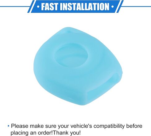 2 Pcs Key Fob Case Cover Compatible for Suzuki 2 Button, Durable Silicone Black Remote Key Case Protector in Saudi Arabia