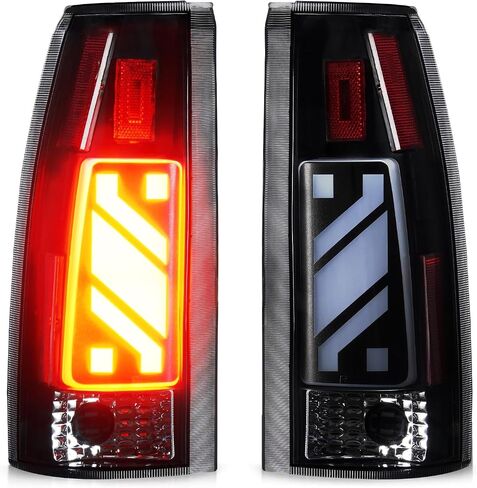 LED Tail Light Assembly Fit for Chevy & GMC C/K 1500 88-99, C/K 2500 3500 88-00, C1500 C2500 Suburban 92-99, for Silverado 94-98, Blazer 92-94, for Yukon 92-00, for Cadillac Escalade 99-00 in Saudi Arabia