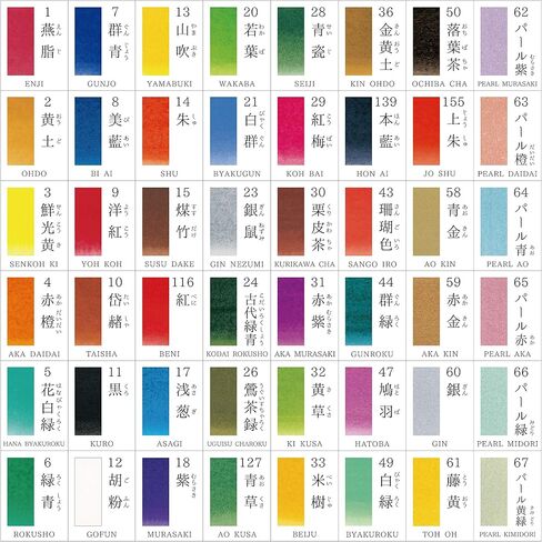 Kissho Japanese Painting Paint Horned Face Sai, Top Made in 8 Colors in Saudi Arabia