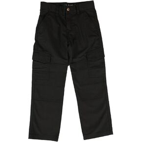 LAPG Kid's Rip-Stop Cargo Pants, Youth Tactical Outdoor Pants, Durable Children's Hiking, Camping, Adventure Pants