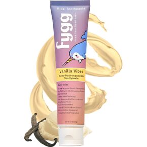 Nano Hydroxyapatite Toothpaste (Vanillia Vibes), Vanilla Vibes Kid’s Toothe Paste (4 Oz) – Non Fluoride Toothpaste – Proprietary Enamel Repair Toothpaste - Remineralizing Toothpaste for Oral Care