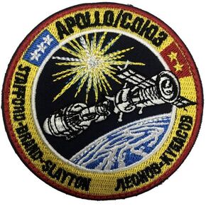 OYSTERBOY NASA Apollo Mission American Soviet Join Union Patch Tactical Patch
