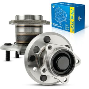 PHILTOP Rear Wheel Hub Bearing for 2002-2004 Camry, 512208 Hub Assembly 5 Lugs No ABS