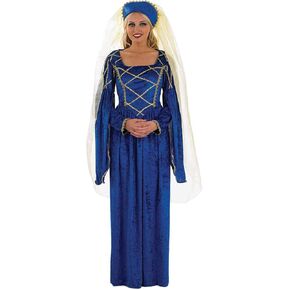 fun shack Renaissance Costumes For Women, Tudor Costume Women, Medieval Queen Costume Women, Lady Guinevere Costume Women,