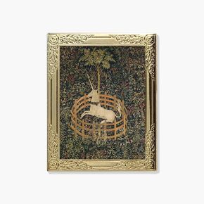 REAL SIC - Art Frame Enamel Pin - Premium Gold-Plated Frame with Famous Artist Masterpiece Prints, Van Gogh, Cezanne, Klimt, Rousseau - Perfect for Jackets, Hats, Backpacks, Gift Giving, and