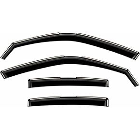 CLIM ART in-Channel Incredibly Durable Rain Guards for Nissan Altima 2019-2024, Original Window Deflectors, Vent Window Visors, Vent Deflector, 4 pcs. - 622316