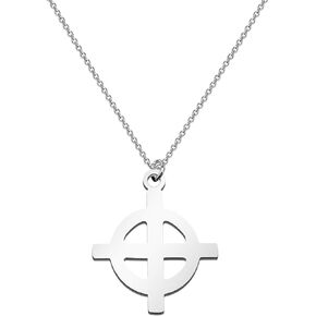 CENWA Cross Pendant Symbol Stainless Steel Jewelry Cross Necklace