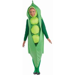 Forum Novelties Pea Pod Costume, Green, Adult Standard, for Halloween or theme party