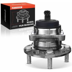 A-Premium Front Wheel Bearing and Hub Assembly with ABS & 5-Lug Compatible with Hyundai Genesis 09-14, Equus 11-16