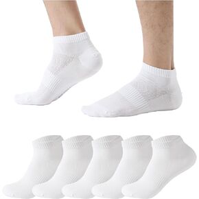 Ankle Socks for Women & Men Low Cut,No Show Socks,Non-Slip Breathable Athletic Running Socks