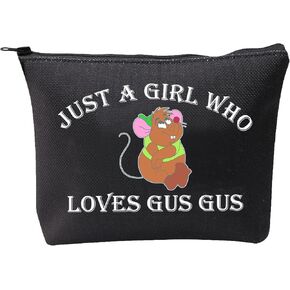 BDPWSS Gus Gus Gifts Inspired Makeup Bag Gus Gifts Just a Girl Who Loves Gus Gus Travel Toiletry Bag (Who loves ggus bag)