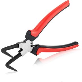 SPEEDWOX Internal Master Cylinder Snap Ring Pliers Internal Ring Remover 90 Degree Bent Nose Retaining Ring Circlip Pliers Long Reach Snap Ring Pliers For Trucks Motorcycles Cars Ring Removal