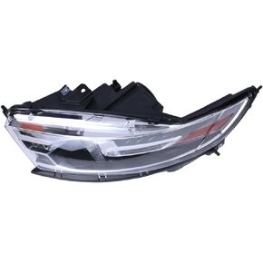 AIVWUMOT Left Headlight DG1Z13008C 14905081 Compatible with Ford Taurus SE Limited SEL Chrome Trim With Bulb Driver Side 2013-2014 FO2502310 114-01452A