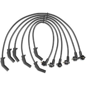 A-Premium Spark Plug Wire Compatible with Ford Thunderbird 1989-1995 & Mercury Cougar 1989-1990, V6 3.8L, Supercharged