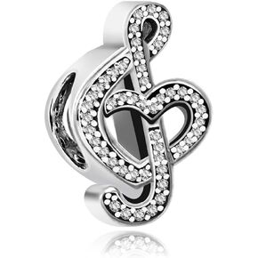 CharmSStory Music Charm Beads for Charm Bracelet