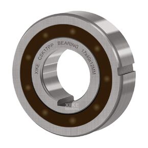XiKe 1 Pack CSK40PP Bearings 40x80x22mm, One Way Bearing with Keyway Sprag or Clutch Freewheel Backstop.