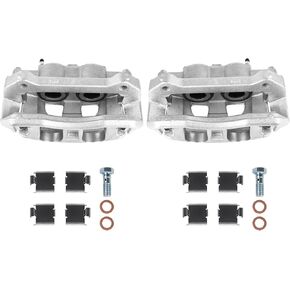 18B5237 18B5236 Front Disc Brake Caliper with Bracket Fit for 2010-2021 Ford Expedition/Navigator,2010-2011 F-150/Lincoln Mark LT,Passenger&Drive Side