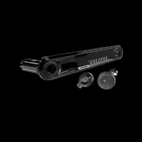 SRAM Rival AXS Wide Power Meter Left Crank Arm and Spindle Upgrade Kit - 170mm, 8-Bolt Direct Mount, DUB Spindle Interface, Black, D1