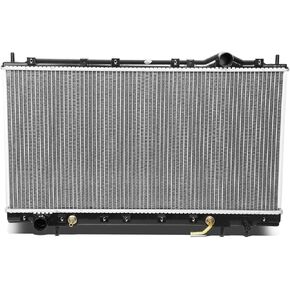 DNA Motoring OEM-RA-2023 Factory Style Aluminum Core Cooling Radiator Compatible with 1995-1999 Sebring/Avenger/Eclipse, 1995-1998 Talon 26-11/16" W X 13-3/4" H X 1-1/16" D
