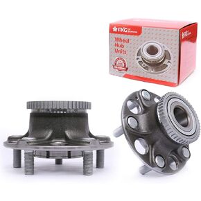 FKG 512188 Rear Wheel Bearing Hub Assembly for 2003-2007 Honda Accord, 2004-2008 Acura TL, 5 Lugs Set of 2