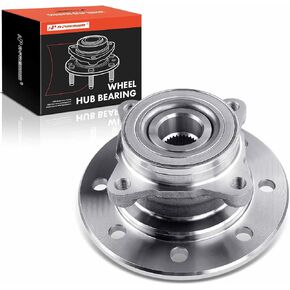 A-Premium Front Wheel Bearing and Hub Assembly Compatible with Chevrolet K2500/K3500 1988-1994, K2500 Suburban 1992-1994 & GMC K2500/K3500 1988-1994, K2500 Suburban 1992-1994