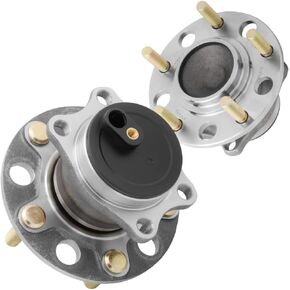 QJZ [2-Pack] 512332 Rear Wheel Hub Assembly Compatible with [FWD ONLY] [Chrysler] 2011-14 200, 2007-10 Sebring, [Dodge] 2008-14 Avenger, 2007-12 Caliber, [Jeep] 2007-17 Compass, 2007-17 Patriot