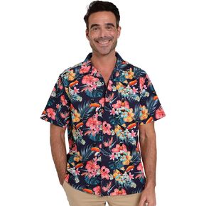Guinness Toucan Hawaiian Short Sleeve Shirt | Official Merchandise Summer Beer Shirt for Men and Women (XS-4XL)