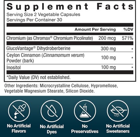 Force Factor Ultra Berberine Maximum Strength, 1200mg Berberine HCl with Ceylon Cinnamon & Chromax Chromium to Support Fat Loss, Metabolism & Weight Management, 60 Capsules in Kuwait