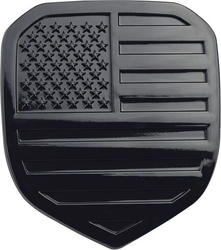 Zhizhong Front Grille Emblem, American Flag Badge Compatible with 2013-2018 RAM 1500 2500 3500 (Silver) in Saudi Arabia