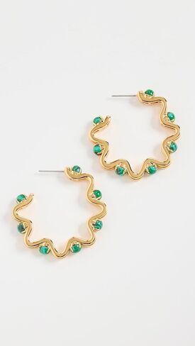 أقراط دائرية للسيدات من Lele Sadoughi in Kuwait