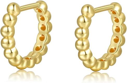 Gold Hoop Earrings for Women Rhinestone Hoop Earrings Gold Huggie Hoop Earrings Geometric Earrings Twisted Hoop Earrings Jewelry in Saudi Arabia