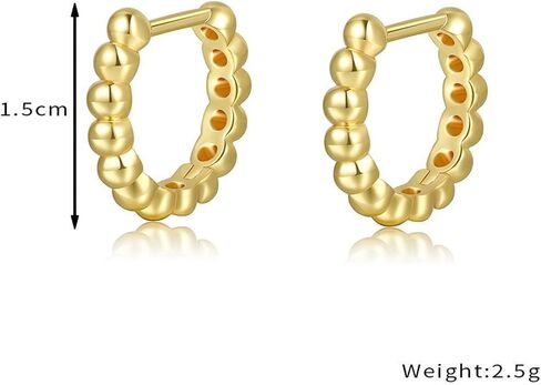 Gold Hoop Earrings for Women Rhinestone Hoop Earrings Gold Huggie Hoop Earrings Geometric Earrings Twisted Hoop Earrings Jewelry in Saudi Arabia