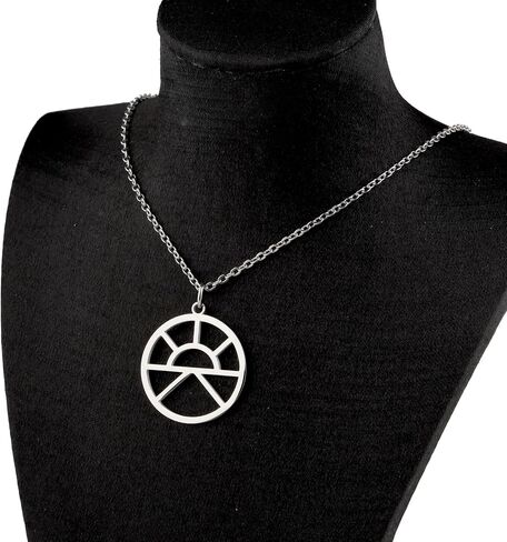 CENWA Stainless Steel Sun Symbol Necklace Rising Sun Gift Morning Lord Holy Symbol Jewelry in Kuwait