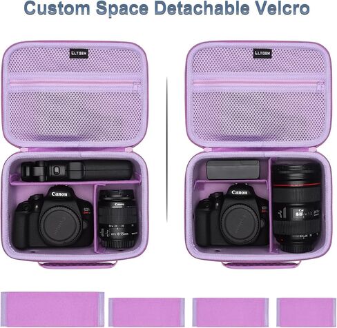 Large Camera Case Bag for Canon/Sony/Nikon Camera and Multiple Lens Navy in Kuwait