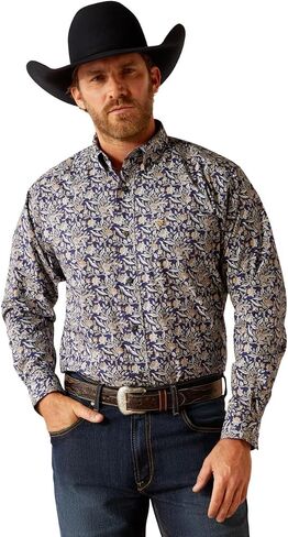 ARIAT Men's Casual Series Creighton Button Down Shirt in Saudi Arabia