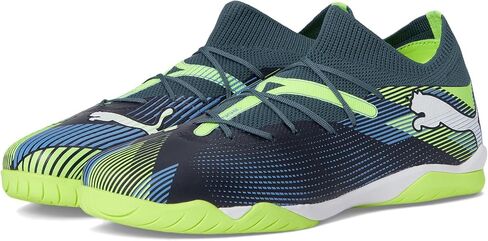 PUMA Men's Future 7 Match It Sneaker, Black White, 9.5 in Saudi Arabia