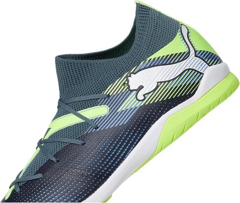 PUMA Men's Future 7 Match It Sneaker, Black White, 9.5 in Saudi Arabia