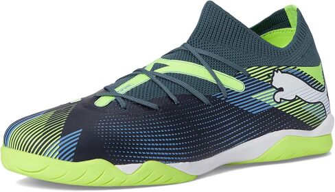PUMA Men's Future 7 Match It Sneaker, Black White, 9.5 in Saudi Arabia