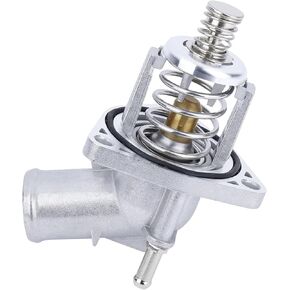 Upgrade Aluminium Thermostat Housing Assembly(1PCS).Replaces Part # 12674639 15-11125.Fit for 2014-2020 Chevy Silverado 1500 & Suburban & Tahoe,GMC Sierra 1500 & Yukon & Yukon XL & Cadillac Escalade.
