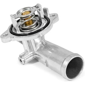 902-852 Upgrade Aluminium Thermostat Housing Assembly Compatible with 2011-2015 Dodge Durango Jeep Grand Cherokee 2012-2018 Jeep Wrangler JK Replace 5184651AH 5184651AG in Saudi Arabia