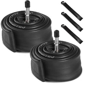2-Pcs 20" Bike Tubes 20x1.75/1.95/2.125 TR4A-34L Valve 20" Bicycle Tubes Compatible with 20 x 1.75 20 x 1.90 20 x 1.95 20 x 2.0 20 x 2.10 20 x 2.125 Bike Tire Tubes