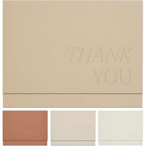 Beautiful Thank You Cards Set of 30 With Envelopes and Stickers - Elegant Blank Cards For Personalized Notes - Perfect Bulk Stationary Set For All Occasions incl. Weddings, Business & Baby Showers
