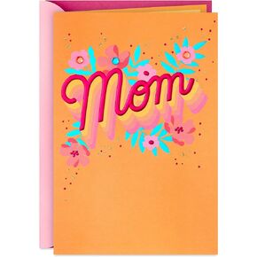 Hallmark Birthday Card for Mom (Gemstone Flowers)