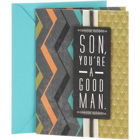Hallmark Birthday Card for Son (Good Man, Great Son)