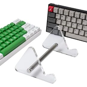 1pcs 1-Tier Acrylic Keyboard Display Stand Clear Mechanical Keyboard Holder Storage Stands for Tablet Picture Frames