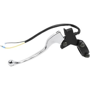 22mm 7/8" Universal Motorcycle Right Brake Lever Fit for GY6 50cc 125cc 150cc 139QMB 157QMI Roketa Jonway Taotao Chinese Scooter Moped Dirt Bike Parts,Silver