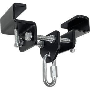 Punching Bag Hangers Heavy Duty Steel Heavy Bag Hange Brackets fit I-Beam Wood Beam Metal Beam,Max Load 1100lb