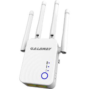 WiFi Range Extender, 1200Mbps WiFi Extender with 4 External Antennas Dual Band Mini Wireless Signal Booster with Ethernet Port WiFi Range Amplifier in Kuwait