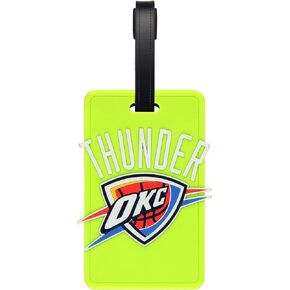 Aminco NBA Oklahoma City Thunder Neon Soft Bag Tag